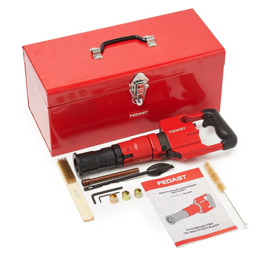 Фото Пистолет монтажный пороховой FEDAST PC 84 (ПЦ-84) (FDPAG-84PC)