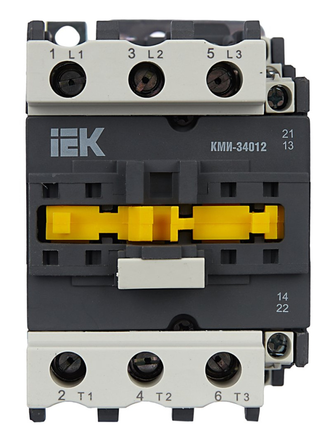 Фото Контактор КМИ-34012 40А 230В/АС3 1NO;1NC (KKM31-040-230-11)