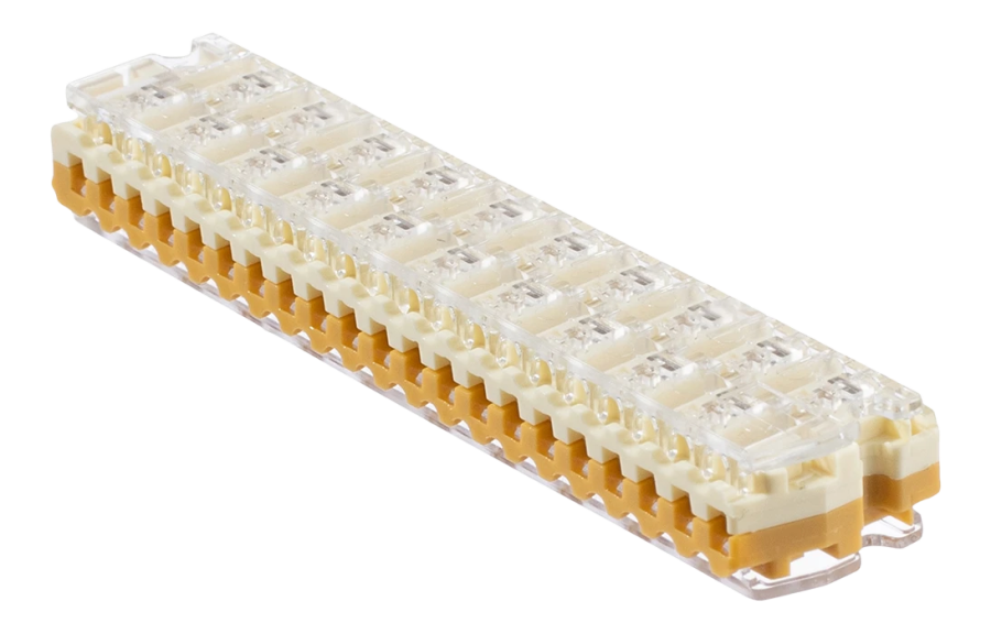 Фото Соединитель модульный многожильный 0,4-0,9мм 10 пар без геля (120501-00019)