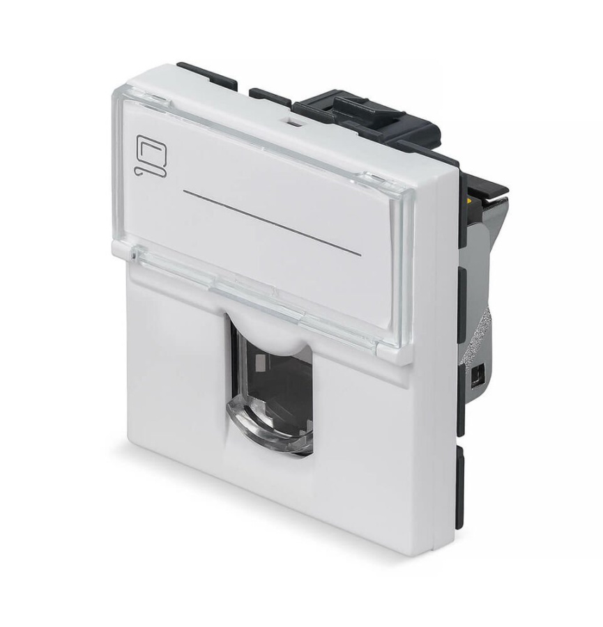 Фото KJ-RJ45-Cat.6a-SH-180T-FP-L-45 (11847c)