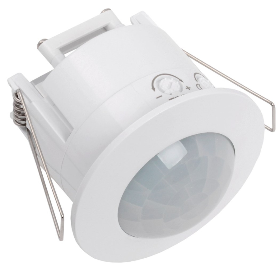 Фото Датчик движения ДД-201 1200Вт 360град 6м IP20 белый скрытого монтажа (LDD11-201-1200-001)