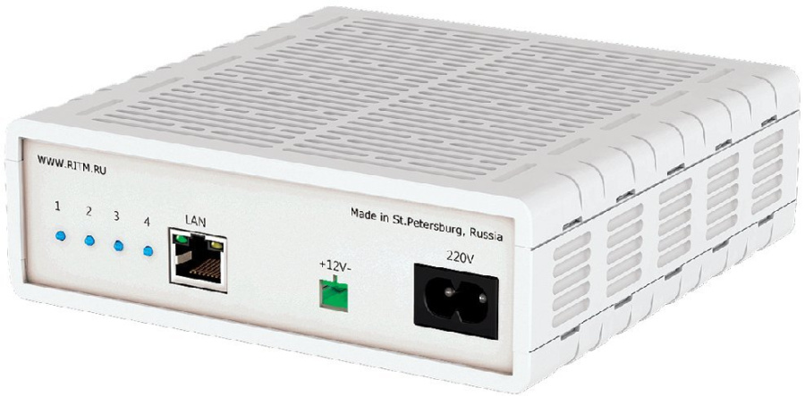 Фото Стационарный GSM модем 900/1800 MHz (4 SIM, 1 Ethernet)