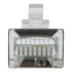 Фото Коннектор (вилка) FTP кат.5e 8P8C универсальная, 15U", 3 зубца (100 шт) (DR-3004)