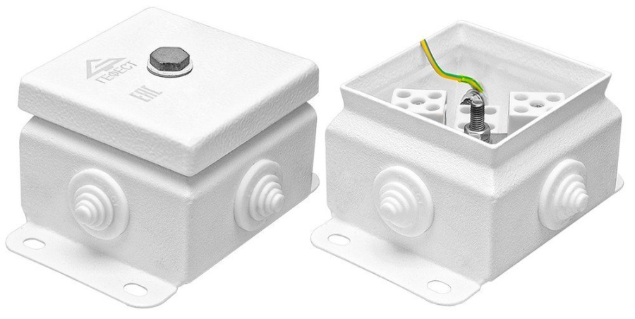 Фото КМ-О (8к)-IP55 0808, 4 ввода