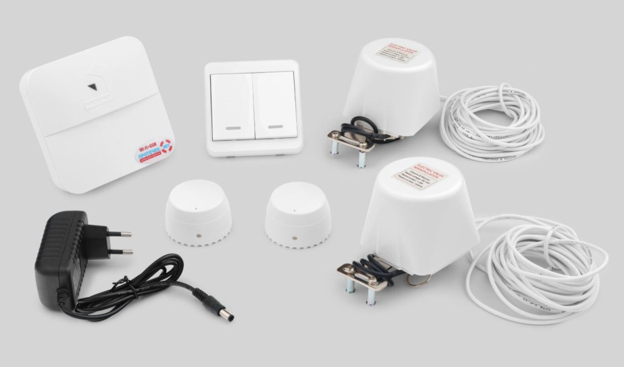 Фото ИПРо "Протечек.НЕТ" ПРОФИ накладной, GSM+Wi-Fi комплект