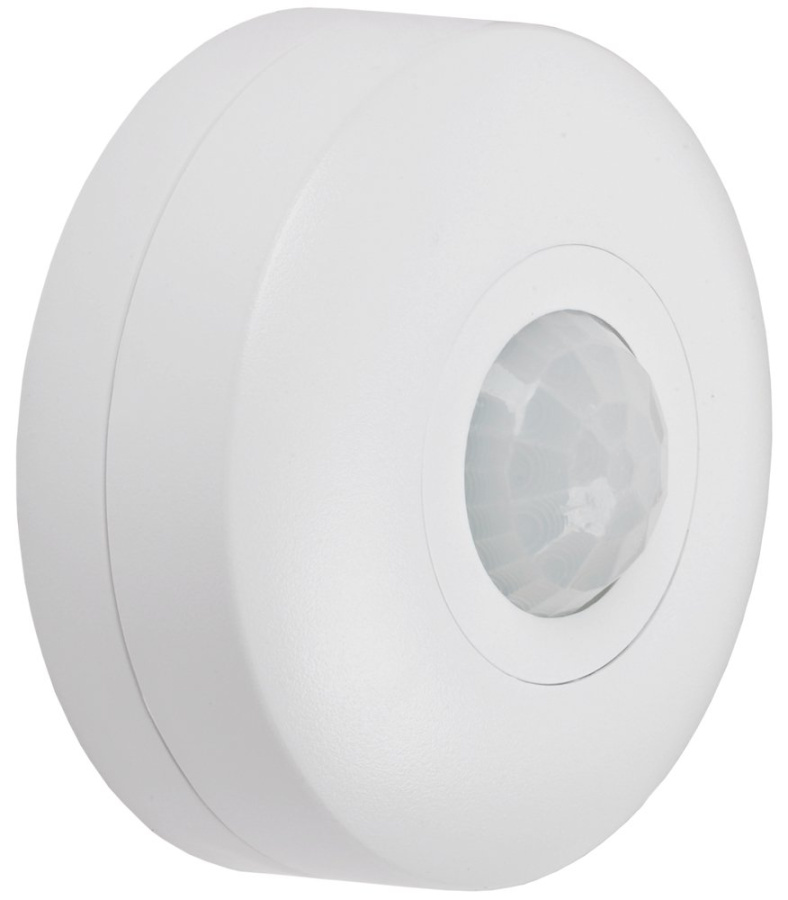 Фото Датчик движения ДД-025 1200Вт 360град 6м IP20 белый (LDD11-025-1200-001)