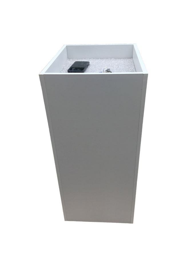 Фото Стол досмотровый 500х400х950 мм (серый)