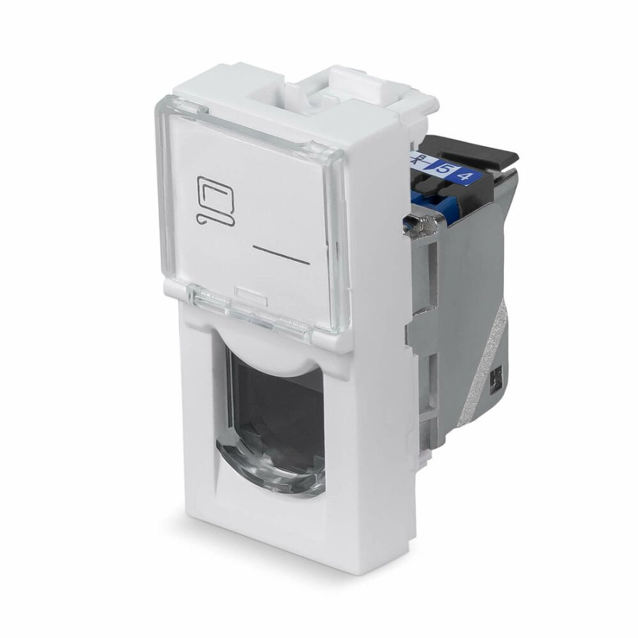 Фото KJ-RJ45-Cat.6-SH-180T-FP-L-22,5 (11841c)