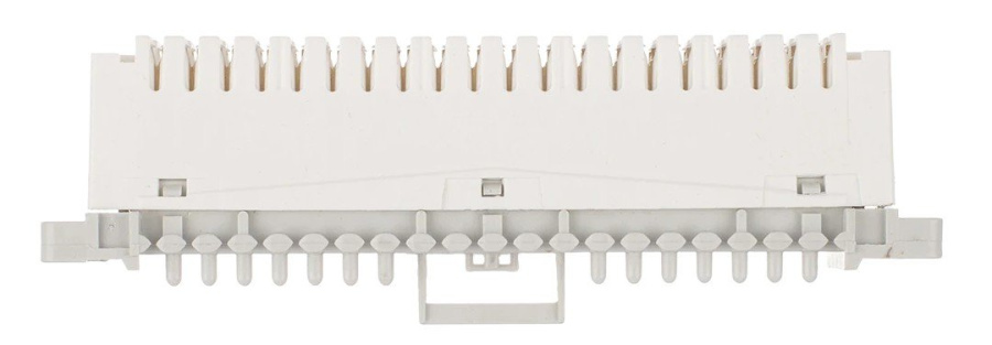 Фото Плинт ПВТ-10Р Эконом, LSA plus, 10 пар неразмыкаемые контакты 0...9 (900000-01072)