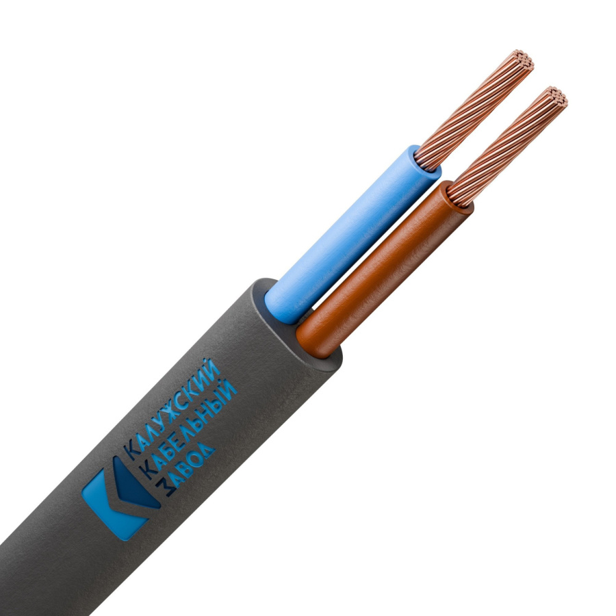 Фото ШВВП 2х0,75 черный ККЗ